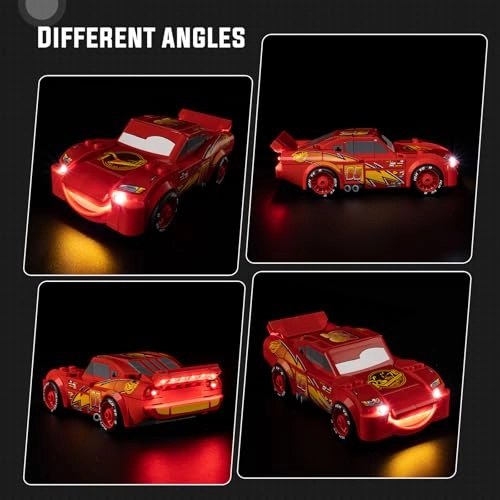 Light Kit - Compatible with Lego Speed Champions Lightning McQueen