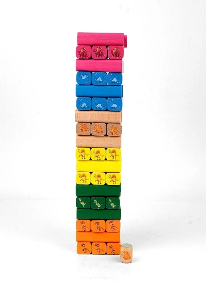 SAMVARDHAN Stacking Tower Blocks - 54 Pcs