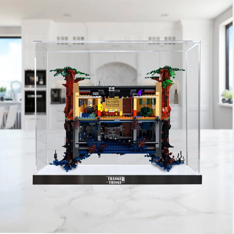 Display Case for LEGO Stranger Things Reverse World 75810 - Acrylic