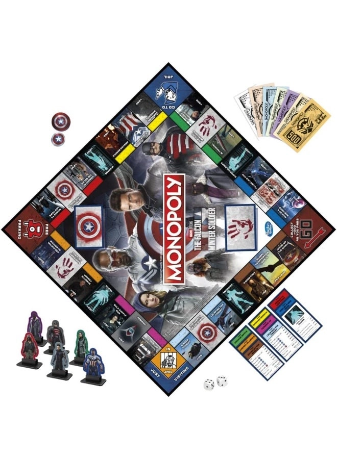Monopoly: Marvel Studios' The Falcon and The Winter Soldier Edition