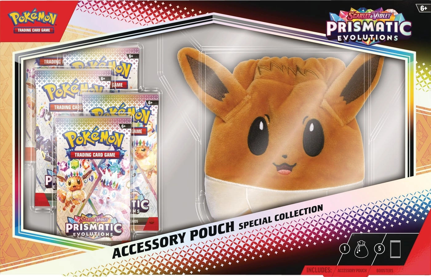 Scarlet & Violet-Prismatic Evolutions Accessory Pouch Special Collection