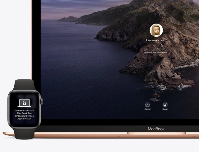 Apple Watch and Mac. Also well acquainted.