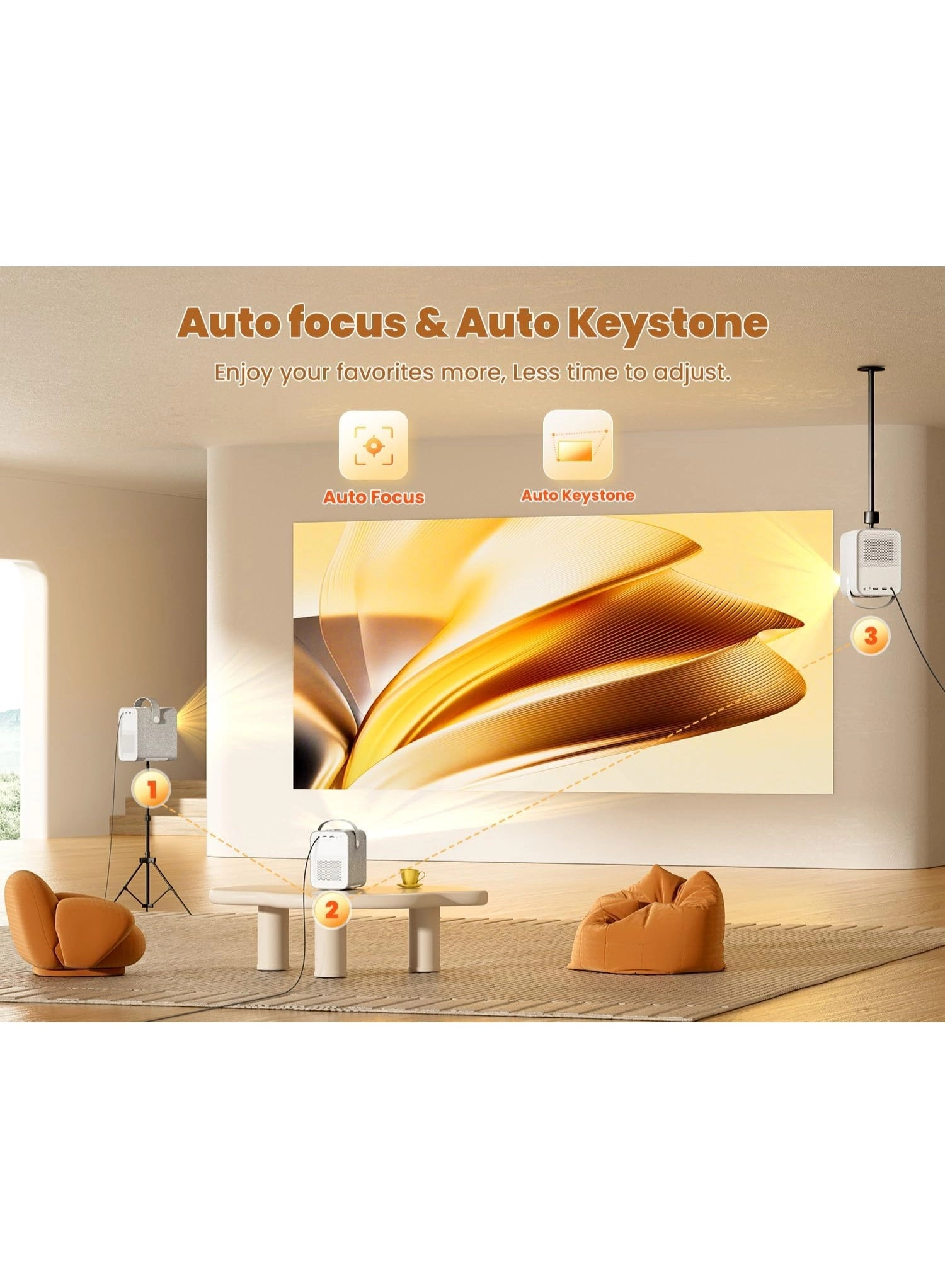 Seal Projector - 500 ANSI Lumens 4K