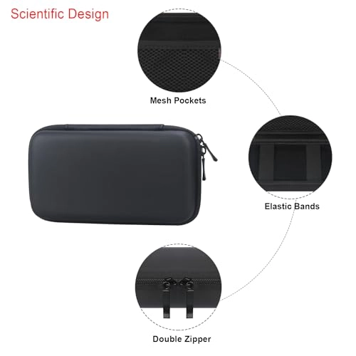 Carrying Case for RoamWiFi R10 - Hard Shell Black