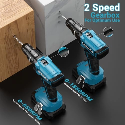 Cordless Drill Driver - 2.0AH