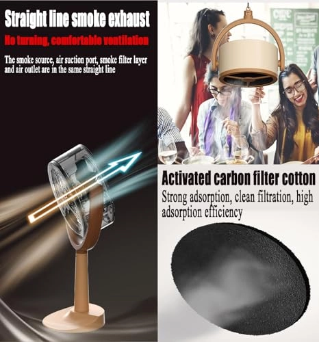 Desktop Range Hood - Mini Portable High Wind