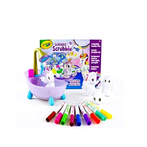 Scribble Scrubbie Peculiar Pets - 3+ years 17 pcs