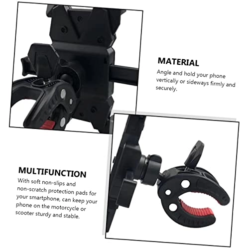 Motorcycle Phone Mount - Black Bar Mount