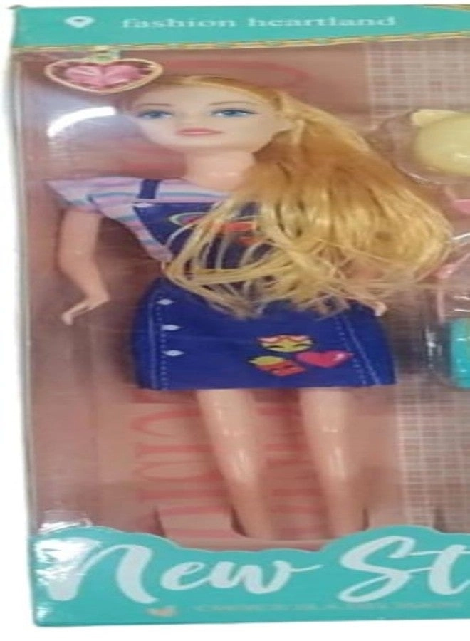 Doll - Realistic Features Soft Hair Accessories Ages 3+