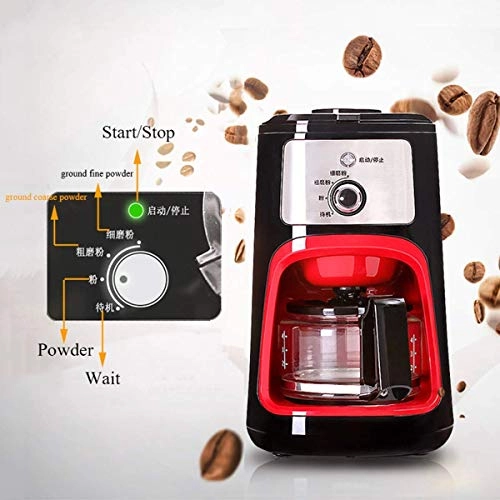 Drip Coffee Machine - Compact Anti-drip Milk frothing