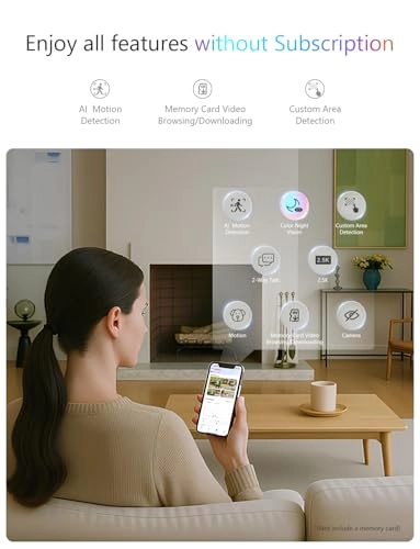 Wifi Battery Security Camera 2.5K