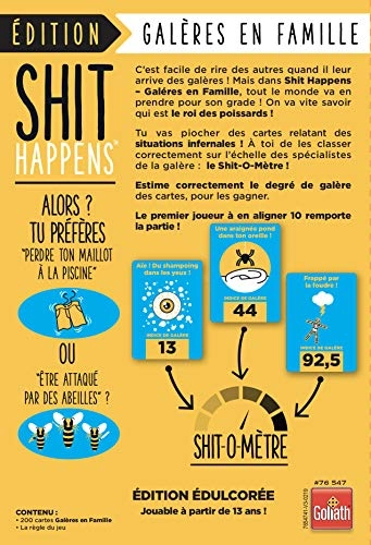 Shit Happens - Galères en Famille - Card Game (French)