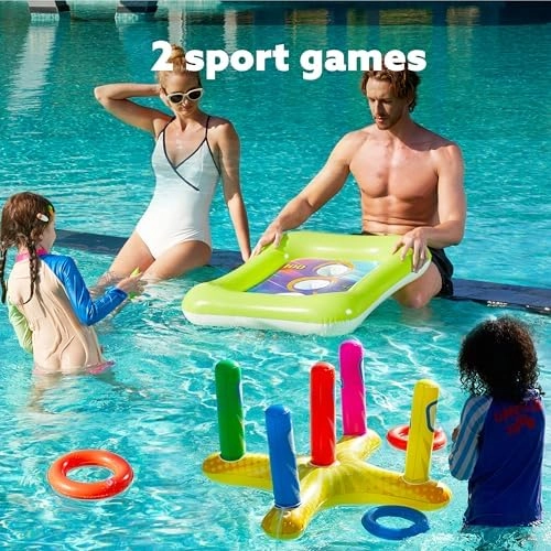 Ring Toss + Corn-Toss Game + Air Pump