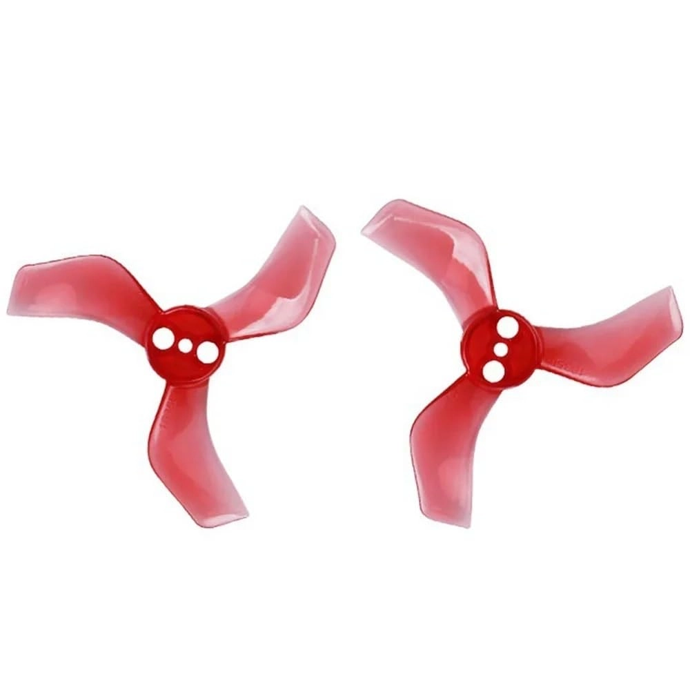 3-Blade Propellers - 4 Pairs 1.5 mm Clear Grey