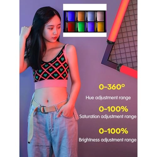 Handheld Ring Light - RGB 30 x 5 cm