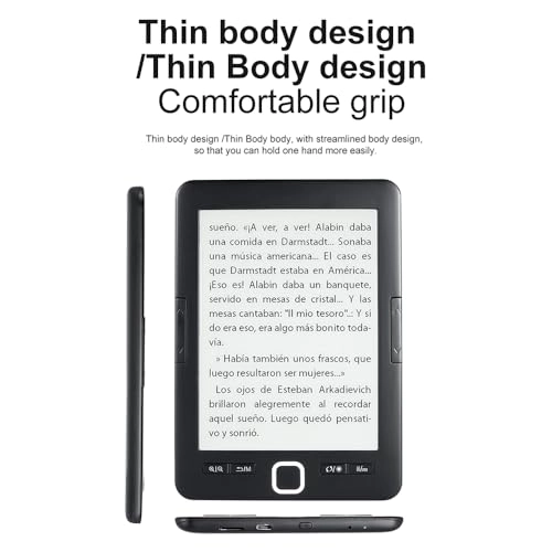 E-Book Reader - 6-inch 8GB