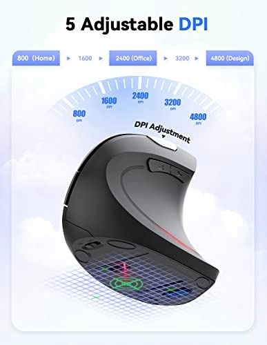 Ergonomic Vertical Mouse - USB