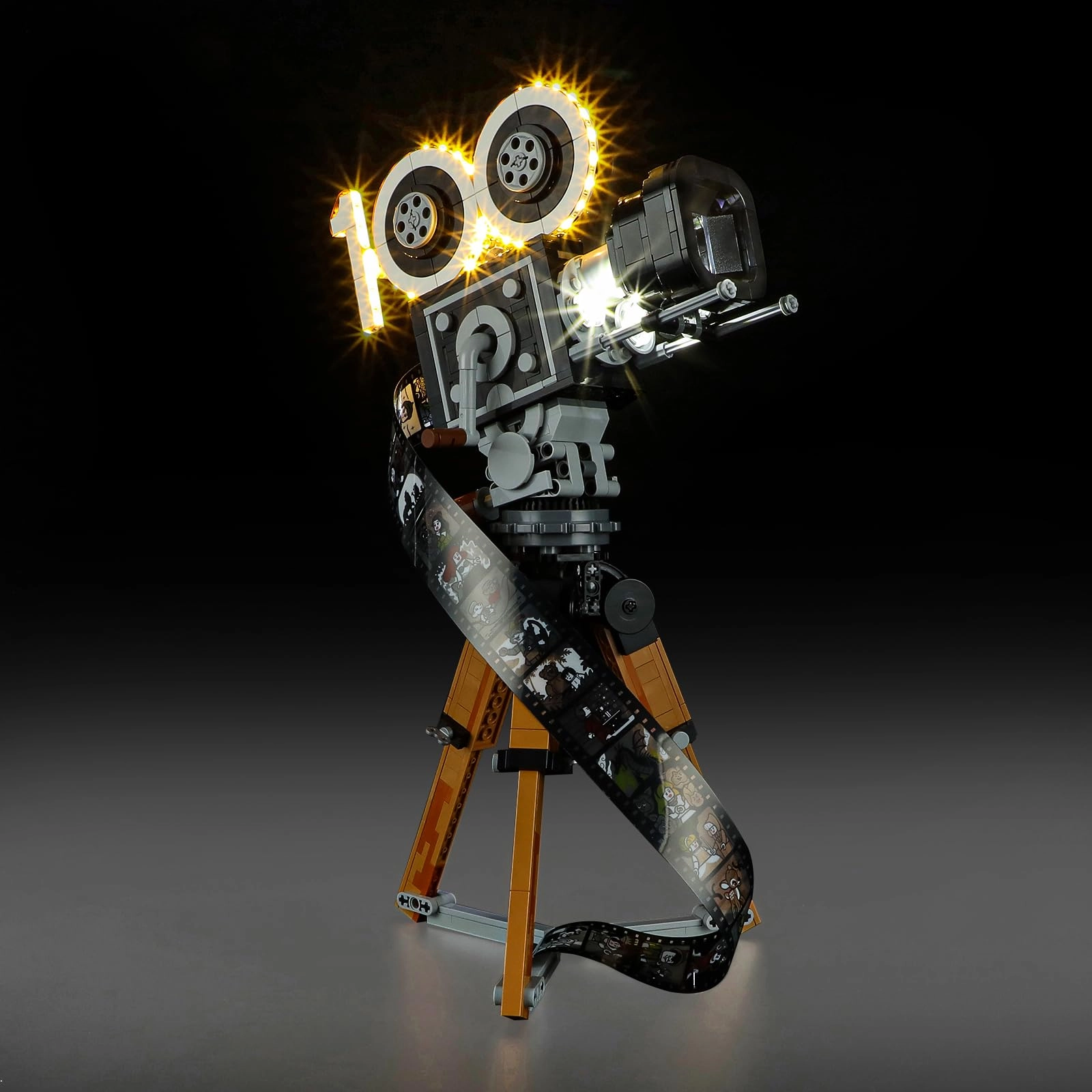 Mililier LED light for lego 43230 - Black Battery Powered