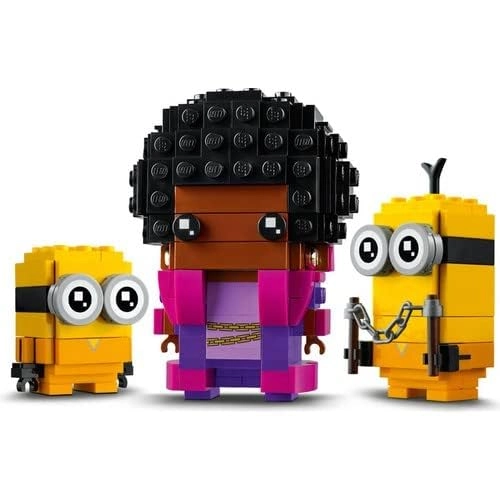 Minions Brickheadz Belle Bottom, Kevin and Bob (40421)