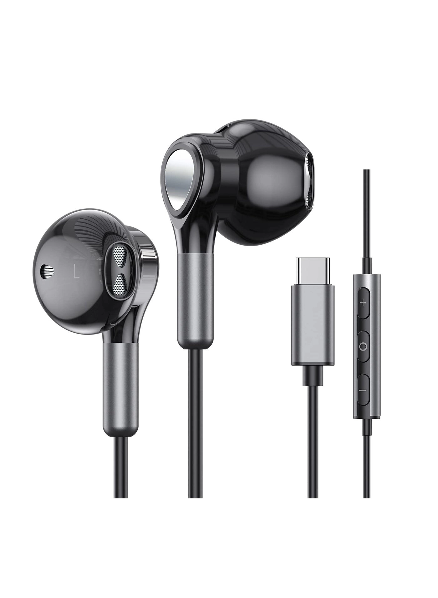 USB C Headphones - Wired Earbud