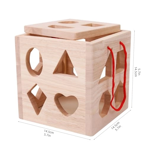 Shape Sorter - 6 - 18 months 19 pieces