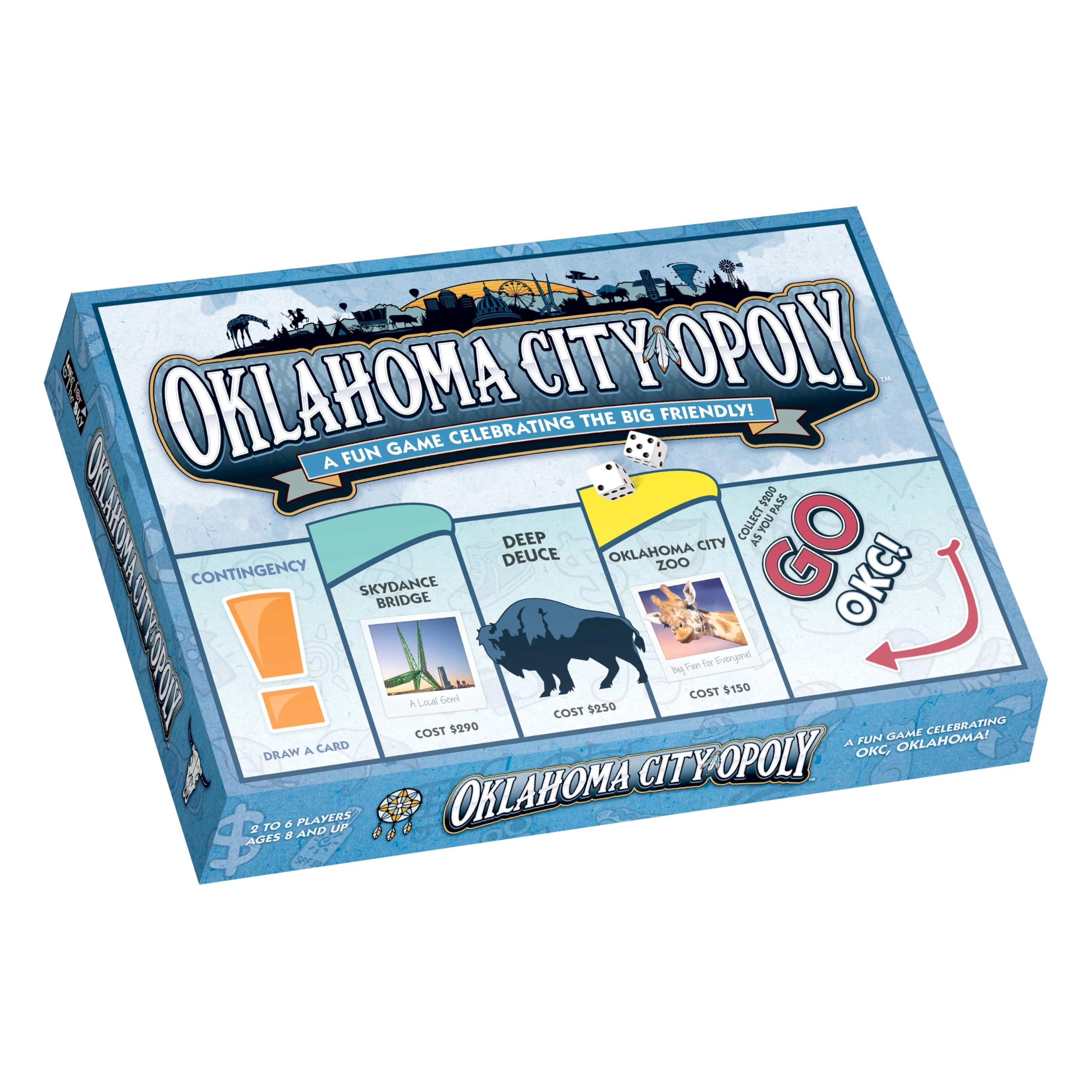 Late for the Sky OKC Opoly