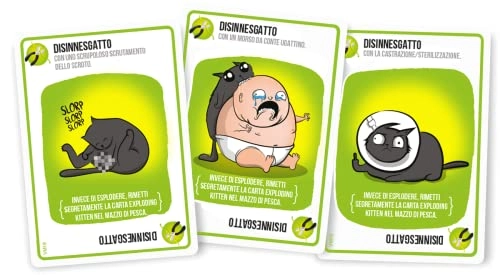 Exploding Kittens: VM18 (Italian) - Card Game