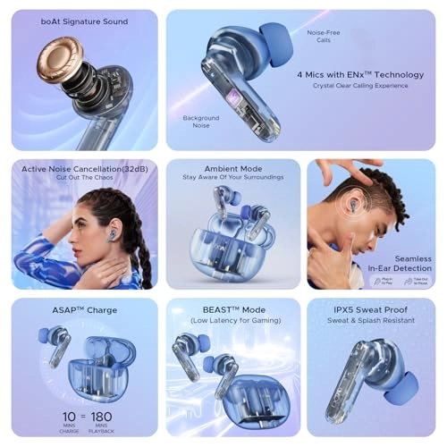 Airdopes 191 ANC Wireless Earbud