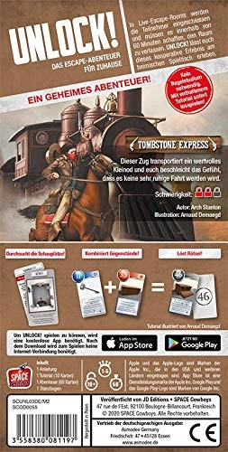 Unlock! - Tombstone Express - Puzzle Game (German)