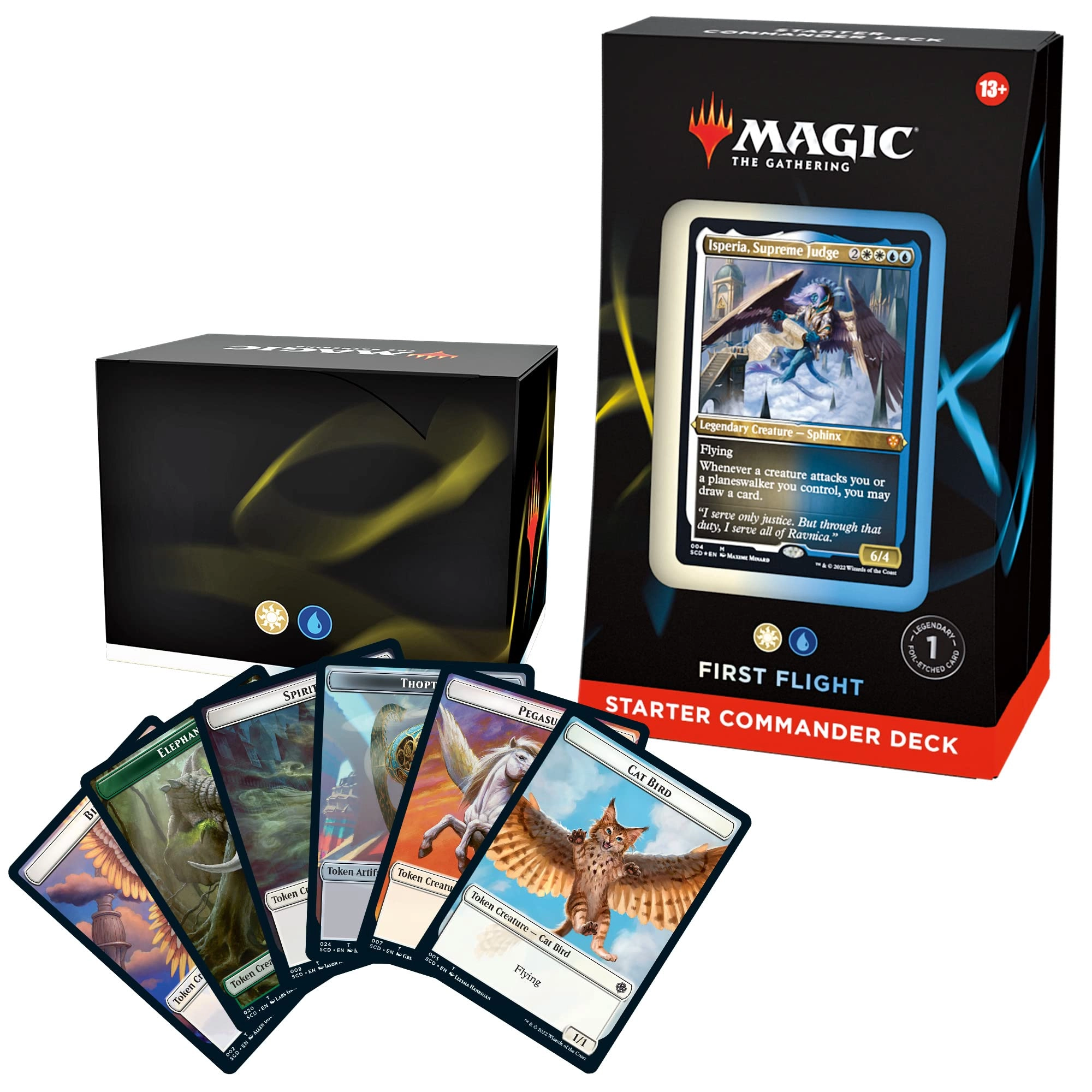 Magic: the Gathering Starter Commander Deck - First Flight - 100-card White-Blue