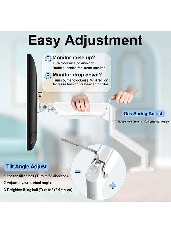 Dual Monitor Mount Stand - dual 13 to 32 Inch 75x75mm 100x100mm