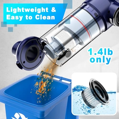 Handheld Vacuum - Cordless 15kPa Brushless Motor