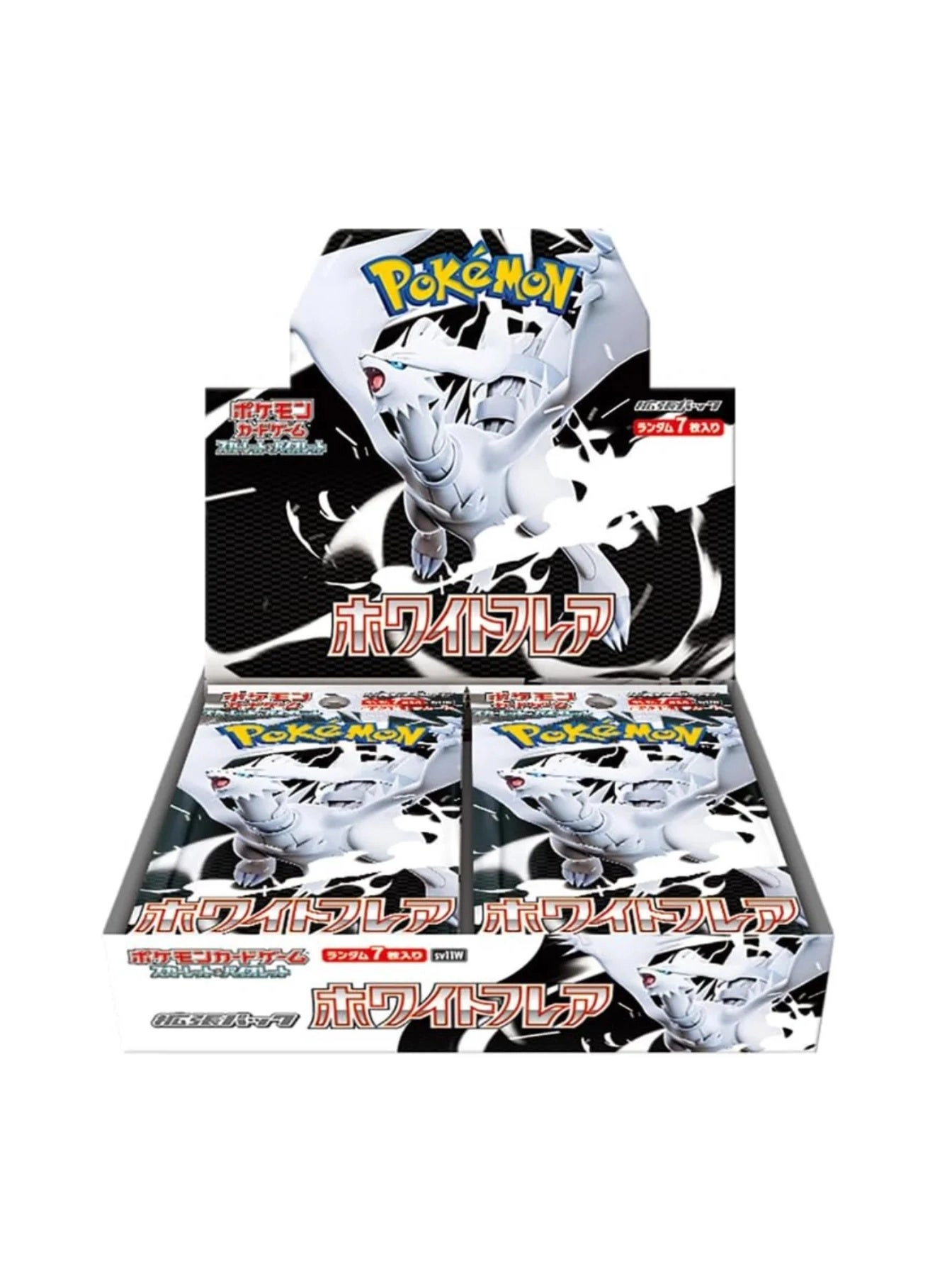 White Flare [SV11W] Booster Box - Japanese 140pcs