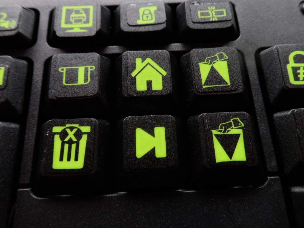 Keyboard Stickers - US English