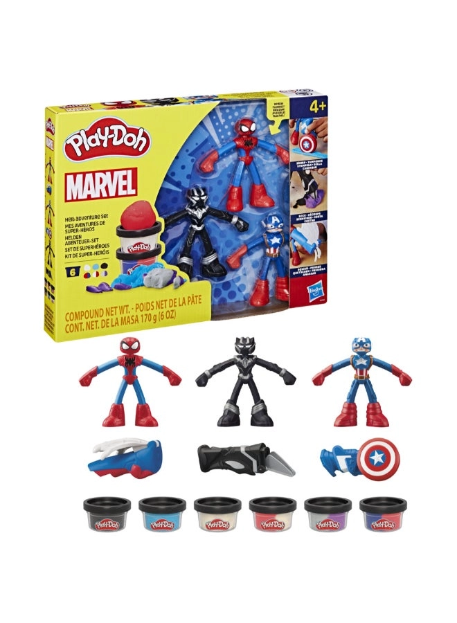 Captain America + Black Panther + Spider-Man - Marvel