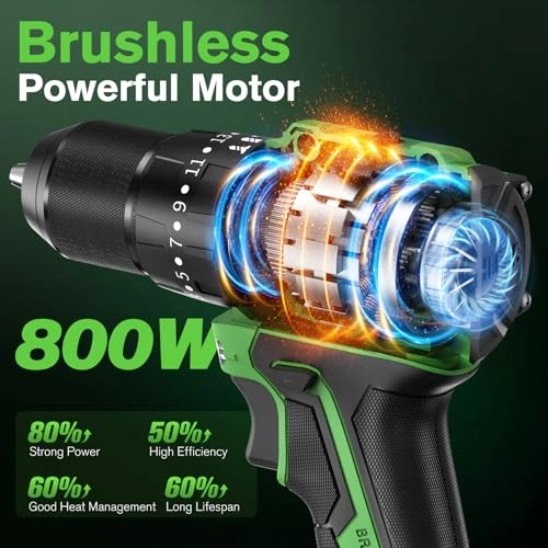 21 V brushless impact screwdriver - 2000 mAh