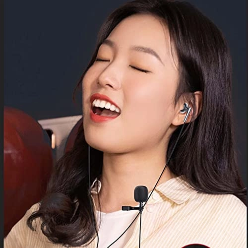 Clip-On Microphone Wired Earphone