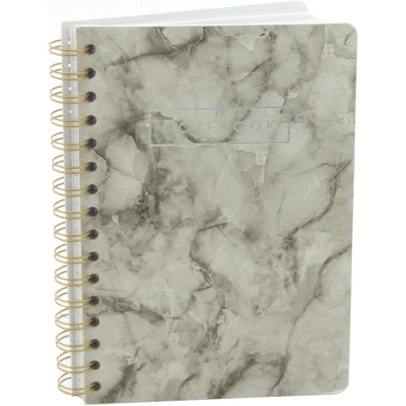 Notebook 19 X 26 cm Spiral - Grid 100 Sheets