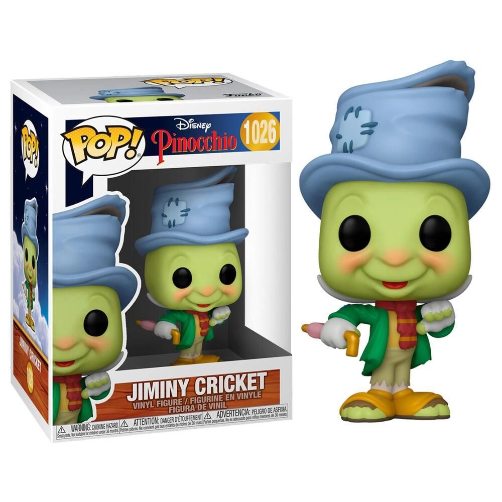 POP! Pinocchio - Jiminy Cricket on Leaf