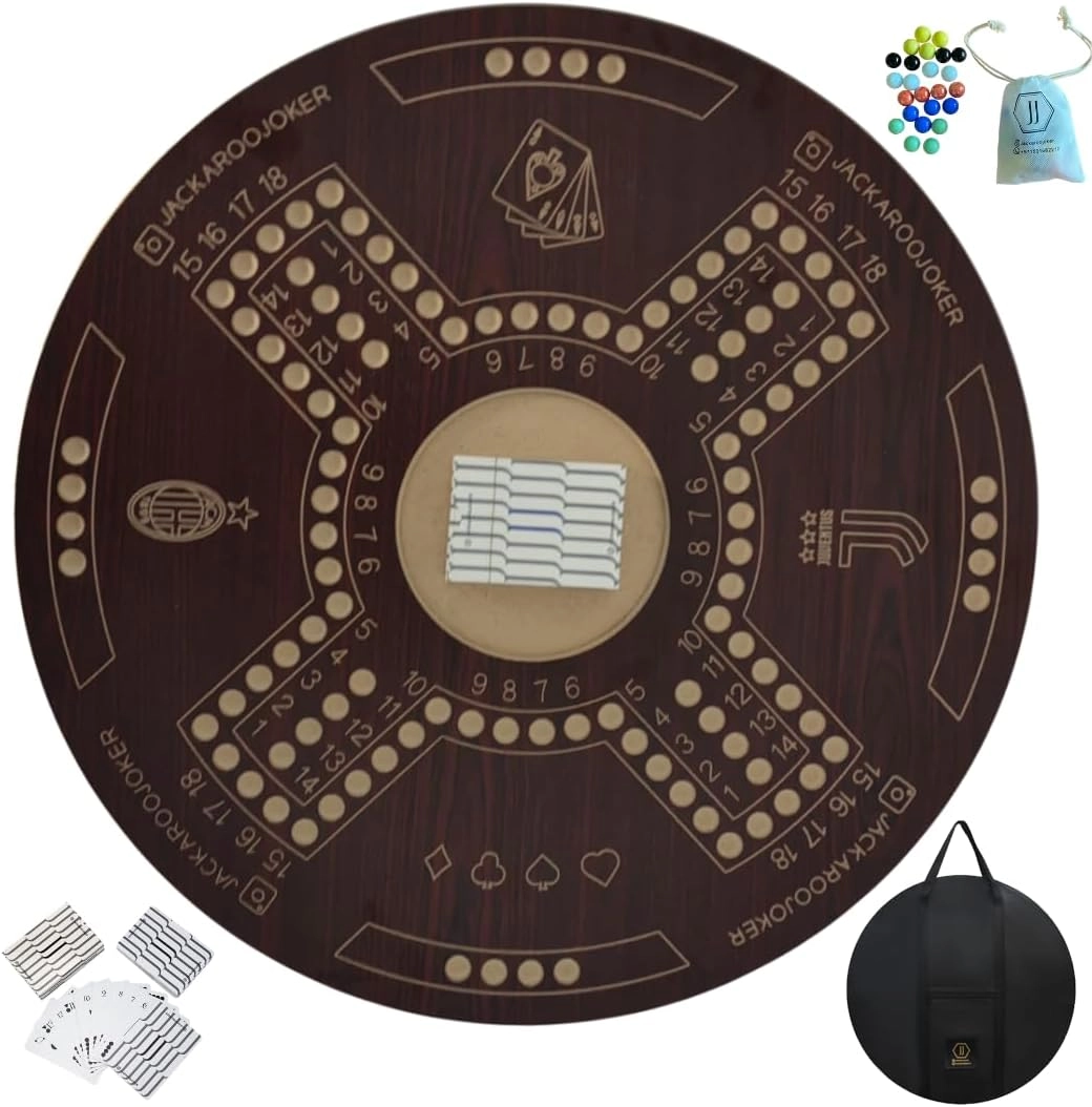 JACKAROOJOKER Jackaroo: Juventus Theme - 4 Players Brown Circle