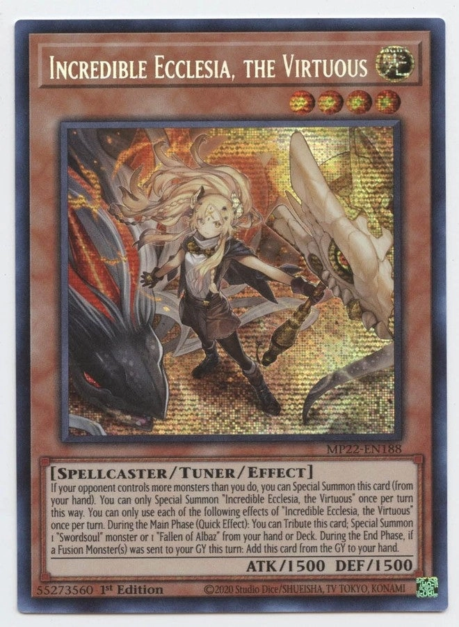 Yu-Gi-Oh! Incredible Ecclesia, The Virtuous MP22-EN188