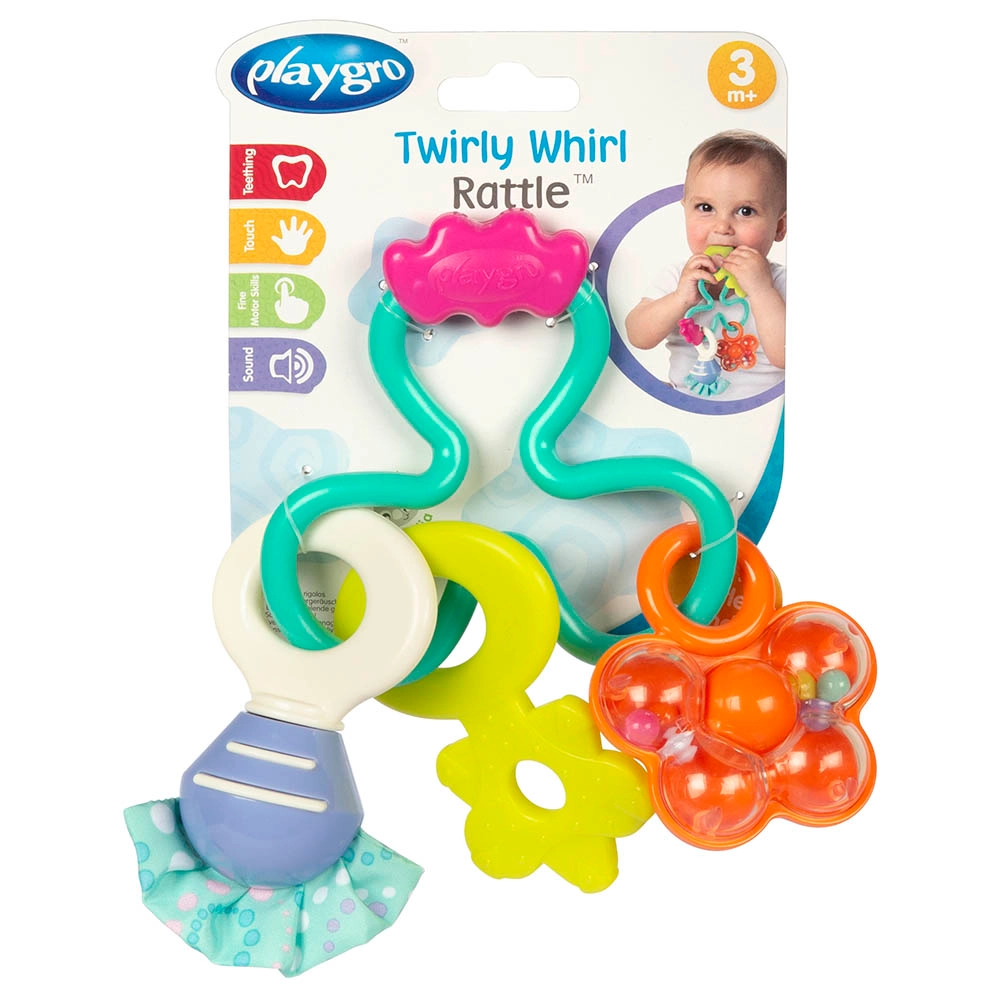 Twirly Whirl Rattle - Suitable for 3 months and above