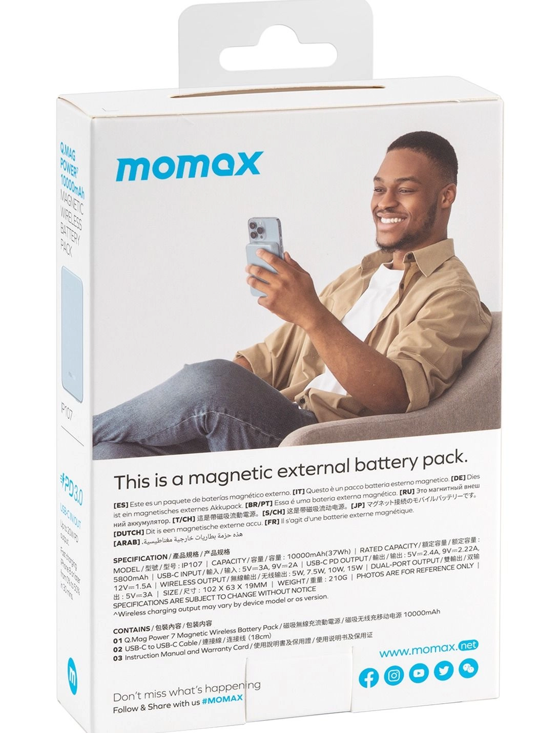 Q.Mag Power 7 - 10000mAh 20W