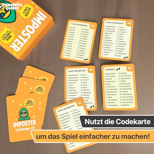 Who is the Imposter? - German 12 years and up