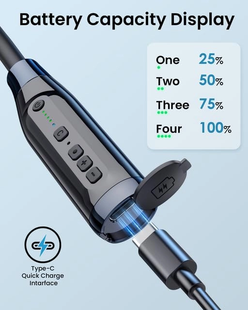 Neckband Headphones Wireless Earbud