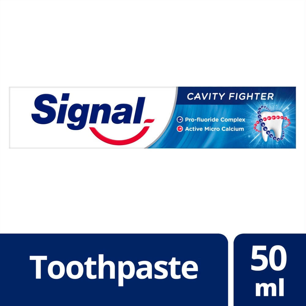 Signal Cavity Fighter Pro-Fluoride Complex Toothpaste 50 ml