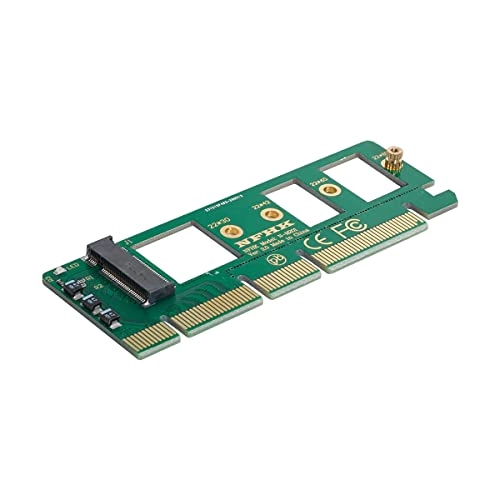 NGFF M-Key NVME AHCI SSD to PCI-E 3.0 x4 Adapter - PCIe 3.0 Type 2230/2242/2260/2280