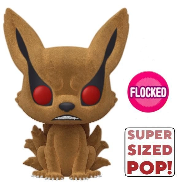 FUNKO Kurama - Naruto Super! Animation S2 - 6 inch Flocked Vinyl Figure