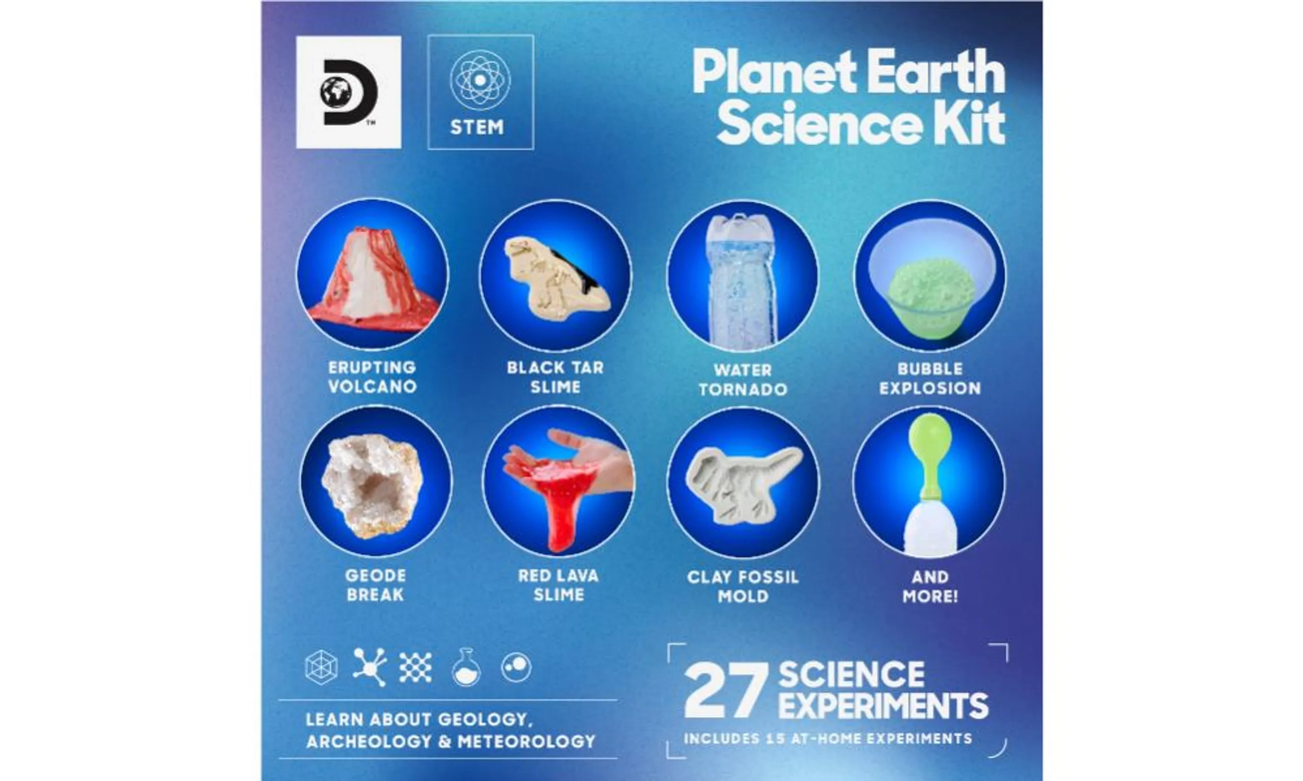 Planet Earth Science Kit Geology, Archaeology & Meteorology - 8 years+