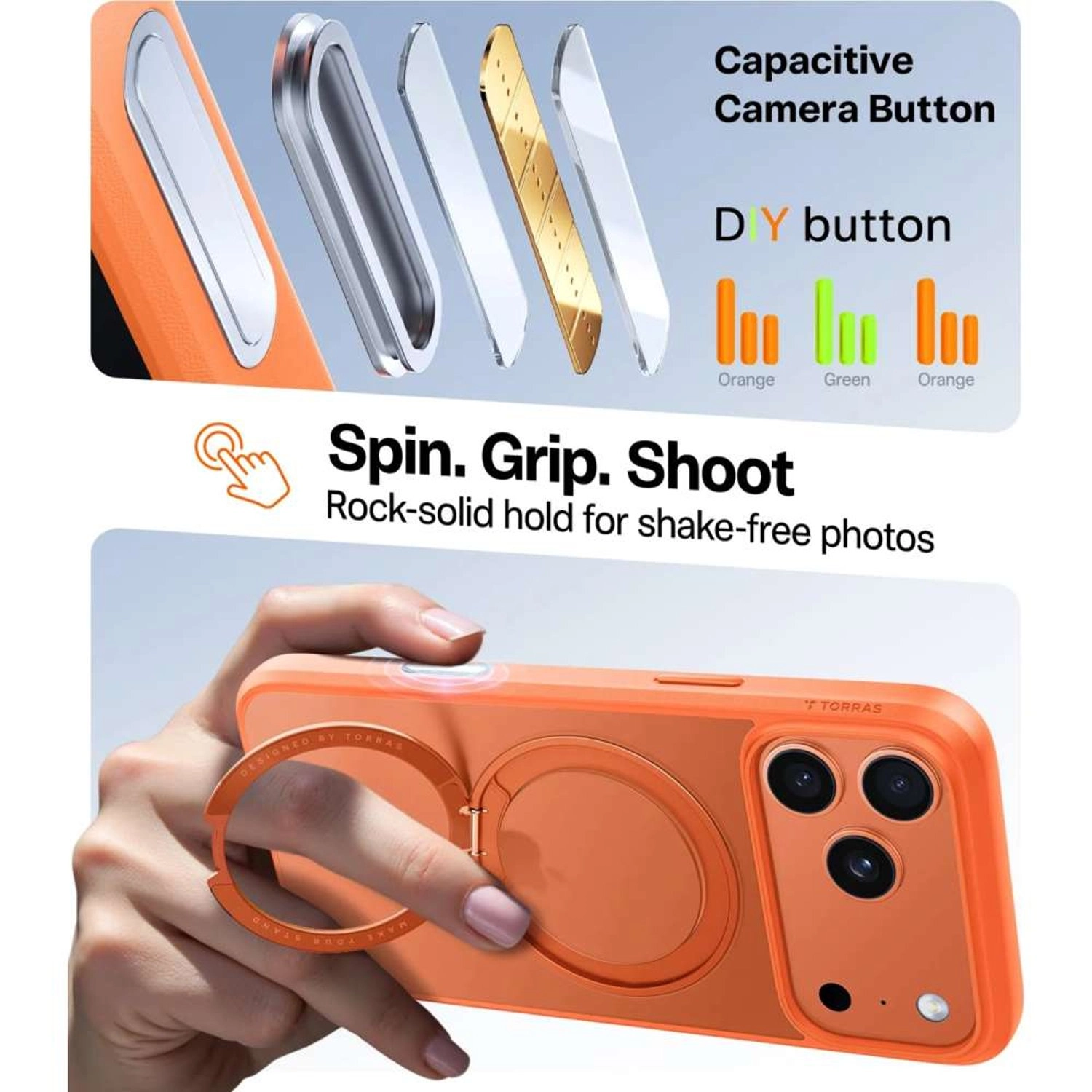 Ostand Pro R Series Case with MagSafe for iPhone 17 Pro